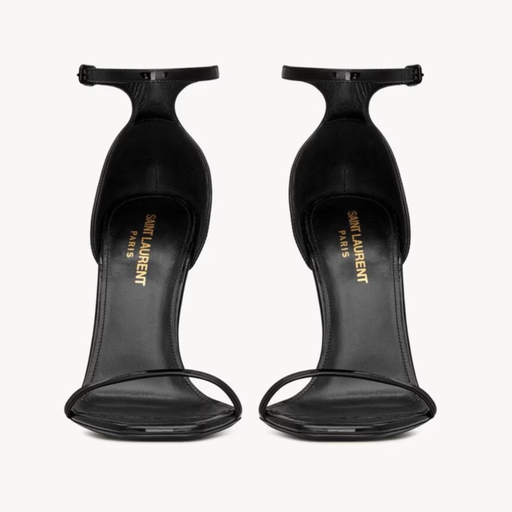 Yves Saint Laurent OPYUM SANDALS IN PATENT LEATHER - Picture 2 of 7